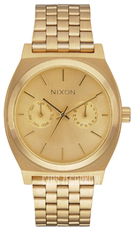 Nixon The Time Teller Żółte złoto/Stal w odcieniu złota Ø37 mm A922502-00