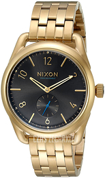 Nixon Czarny/Stal w odcieniu złota Ø39 mm A950510-00