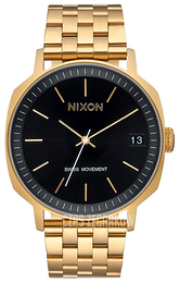Nixon Czarny/Stal w odcieniu złota Ø42 mm A9631604-00