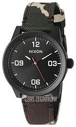 Nixon Czarny/Skóra Ø39 mm A964047-00
