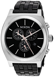 Nixon The Time Teller Czarny/Stal A9722541-00