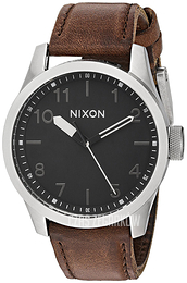 Nixon Czarny/Skóra Ø43 mm A9752455-00