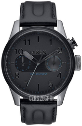 Nixon Czarny/Skóra Ø43 mm A977680-00