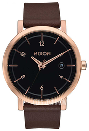 Nixon Czarny/Skóra Ø38 mm A9841098-00