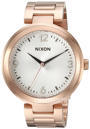 Nixon Biały/Stal w kolorze różowego złota Ø39 mm A9912369-00