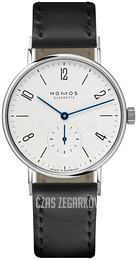 Nomos Glashütte Tangente Biały/Skóra Ø35 mm N-101