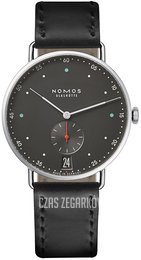 Nomos Glashütte Metro Szary/Skóra Ø38.5 mm N-1103