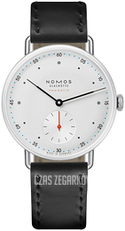 Nomos Glashütte Metro Biały/Skóra Ø35 mm N-1106