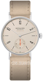 Nomos Glashütte Tangente Kremowy/Skóra Ø35 mm N-176