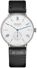 Nomos Glashütte Ludwig Biały/Skóra Ø40.5 mm N-260
