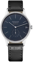 Nomos Glashütte Orion Niebieski/Skóra Ø40.5 mm N-363
