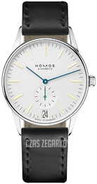 Nomos Glashütte Orion Biały/Skóra Ø38 mm N-380