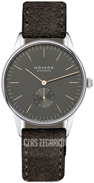 Nomos Glashütte Orion Szary/Skóra Ø38 mm N-385