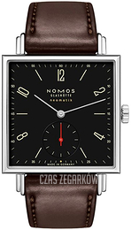 Nomos Glashütte Tetra Neomatik Czarny/Skóra Ø33 mm N-421.S4