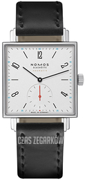 Nomos Glashütte Tetra Biały/Skóra N-421