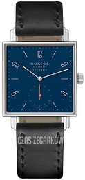Nomos Glashütte Tetra Niebieski/Skóra N-422