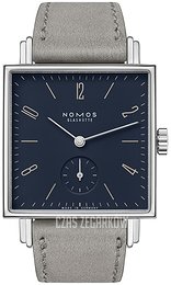 Nomos Glashütte Tetra Niebieski/Skóra N-449