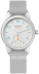 Nomos Glashütte Club Biały/Tkanina Ø37 mm N-740