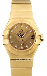 Omega Constellation Co-Axial 38mm Żółte złoto/18 karatowe żółte złoto Ø38 mm 123.50.38.21.58.001