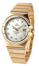 Omega Constellation Co-Axial 31mm Biały/18 karatowe różowe złoto Ø31 mm 123.55.31.20.55.001