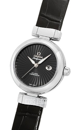 Omega De Ville Ladymatic Co-Axial 34mm Czarny/Skóra Ø34 mm 425.33.34.20.01.001