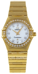 Omega Constellation 22.5 mm Biały/18 karatowe żółte złoto Ø22 mm 1167.75.00