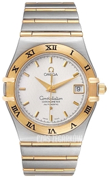 Omega Constellation Herr Biały/18 karatowe żółte złoto Ø35 mm 1202.30.00