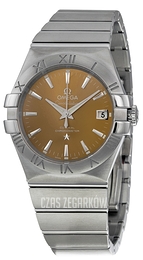 Omega Constellation Co-Axial 35mm Brązowy/Stal Ø35 mm 123.10.35.20.10.001