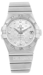 Omega Constellation Chronometer 35 mm Srebrny/Stal Ø35 mm 123.10.35.20.52.002