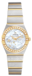 Omega Constellation Quartz 24mm Stal Ø24 mm 123.25.24.60.05.001