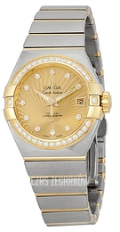 Omega Constellation Co-Axial 27mm Szampański/Stal Ø27 mm 123.25.27.20.58.001