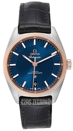 Omega Constellation Globemaster Co-Axial Chronometer 39mm Niebieski/Skóra Ø39 mm 130.23.39.21.03.001