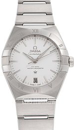 Omega Constellation Co-Axial 36Mm Srebrny/Stal Ø36 mm 131.10.36.20.02.001