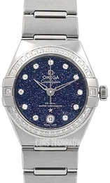 Omega Constellation Co-Axial 29Mm Niebieski/Stal Ø29 mm 131.15.29.20.53.001