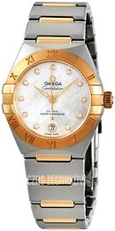 Omega Constellation Co-Axial 39 Mm Srebrny/18 karatowe żółte złoto Ø39 mm 131.20.39.20.52.002