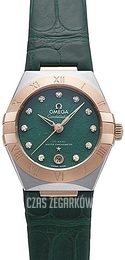 Omega Constellation Chronometer Zielony/Skóra Ø29 mm 131.23.29.20.99.001