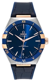 Omega Constellation Co-Axial 41 Mm Niebieski/Guma Ø41 mm 131.23.41.21.03.001