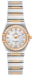 Omega Constellation 22.5 mm Biały/Stal Ø22 mm 1360.75.00