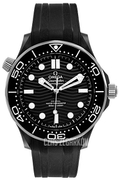 Omega Seamaster Diver 300M Czarny/Guma Ø43.5 mm 210.92.44.20.01.001