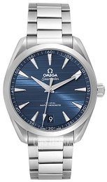Omega Seamaster Aqua Terra 150M Niebieski/Stal Ø41 mm 220.10.41.21.03.004
