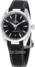 Omega Seamaster Aqua Terra 150M Czarny/Guma Ø38 mm 220.12.38.20.01.001