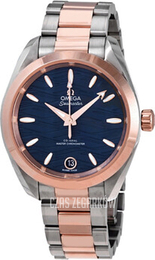 Omega Seamaster Aqua Terra 150M Niebieski/18 karatowe różowe złoto Ø34 mm 220.20.34.20.03.001