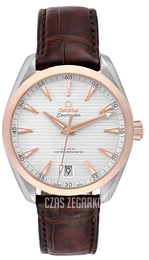 Omega Seamaster Aqua Terra 150M Srebrny/Skóra Ø41 mm 220.23.41.21.02.001