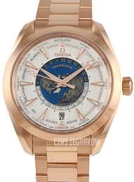 Omega Seamaster Aqua Terra 150M Srebrny/18 karatowe różowe złoto Ø43 mm 220.50.43.22.02.001