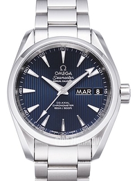 Omega Seamaster Aqua Terra 150m Co-Axial Annual Calendar 38.5mm Niebieski/Stal Ø38.5 mm 231.10.39.22.03.001