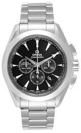 Omega Seamaster Aqua Terra 150m Co-Axial Chronograph 44mm Czarny/Stal Ø44 mm 231.10.44.50.01.001