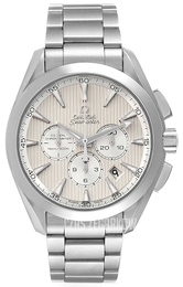 Omega Seamaster Aqua Terra 150m Co-Axial Chronograph 44mm Kremowy/Stal Ø44 mm 231.10.44.50.09.001