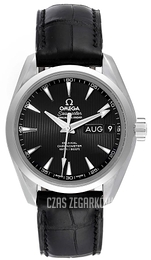 Omega Seamaster Aqua Terra 150m Co-Axial Annual Calendar 38.5mm Czarny/Skóra Ø38.5 mm 231.13.39.22.01.001