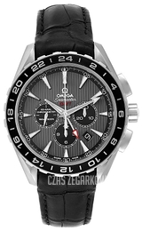 Omega Seamaster Aqua Terra Chronograph Szary/Skóra Ø44 mm 231.13.44.52.06.001