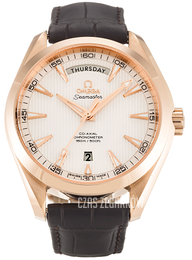 Omega Seamaster Aqua Terra 150m Co-Axial Day-Date 41.5mm Beżowy/Skóra Ø41.5 mm 231.53.42.22.02.001